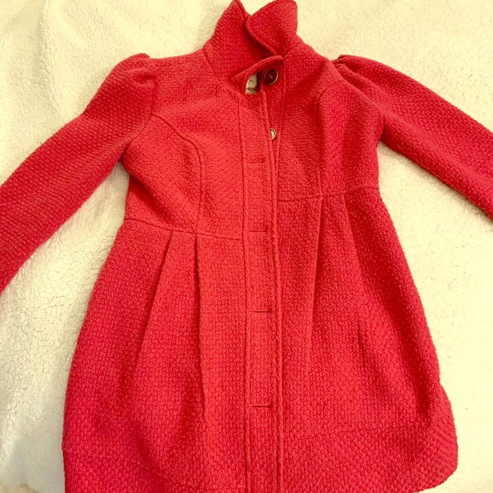 Pink long jacket